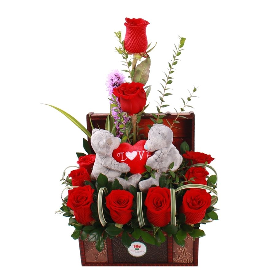 Baúl Abrazo de Rosas